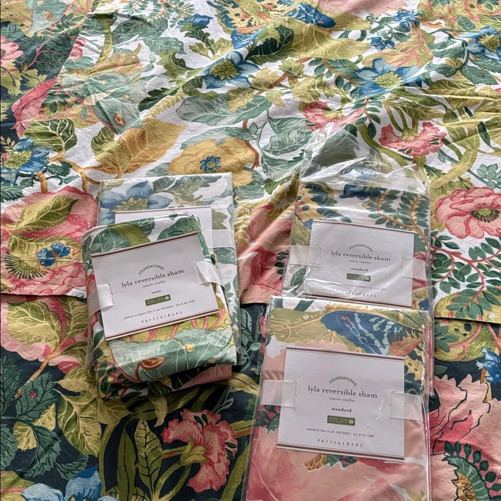 Pottery Barn Lyla Reversible Bedding